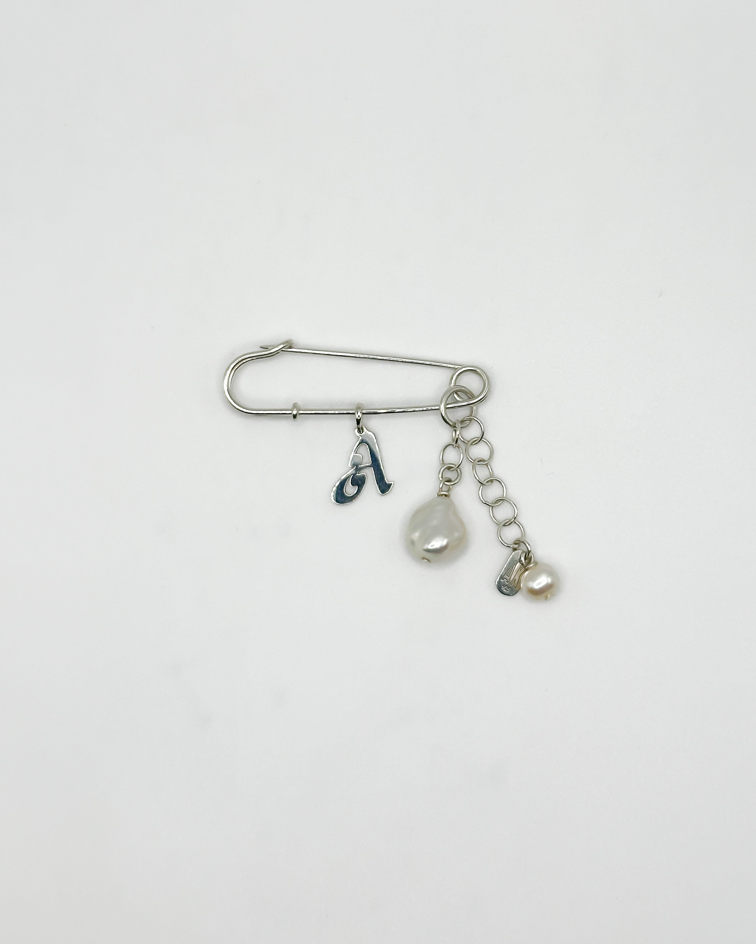 AK Signature ID Pendant Silver