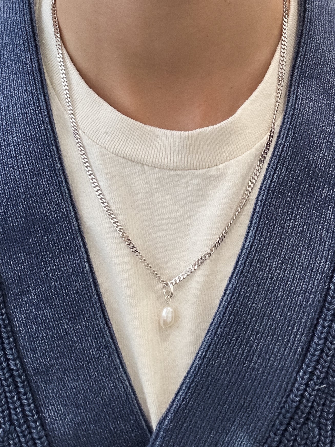 PEARL DROPLET NECKLACE