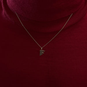 AK SIGNATURE ID SILVER PENDANT