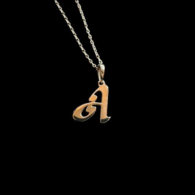 AK SIGNATURE ID SILVER PENDANT